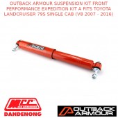 OUTBACK ARMOUR SUSPENSION FRONT EXPD KIT A FITS TOYOTA LC 79S SC V8 2007 - 2016